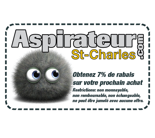 Rabais de 7% sur votre achat