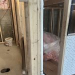 Mur ouvert pour installation aspirateur central à Laundière et ses environs - Aspirateur St-Charles